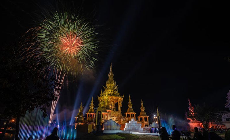 WAT RONG KHUN LIGHT FEST 2019