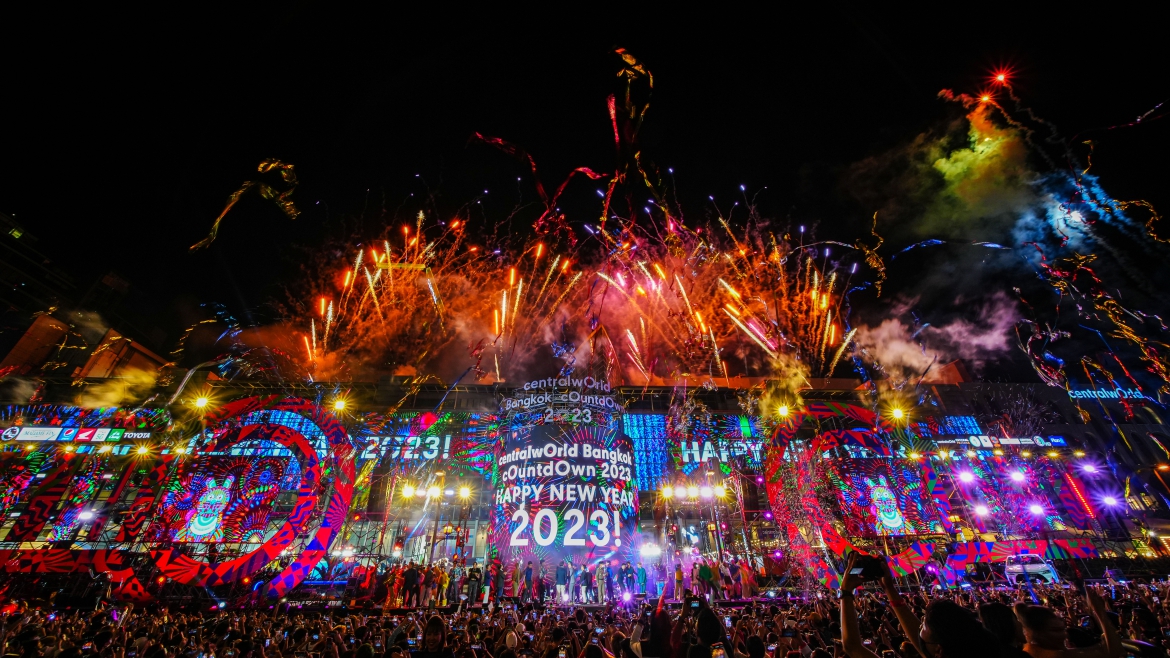 Behind the scenes of Bangkok Countdown 2023 @ CTW